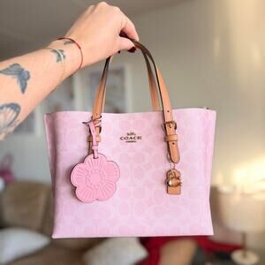 Coach mollie powder pink collection